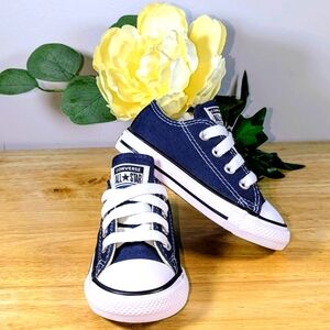 Converse Chuck Taylor All Star Navy Low Top Toddler Sneaker